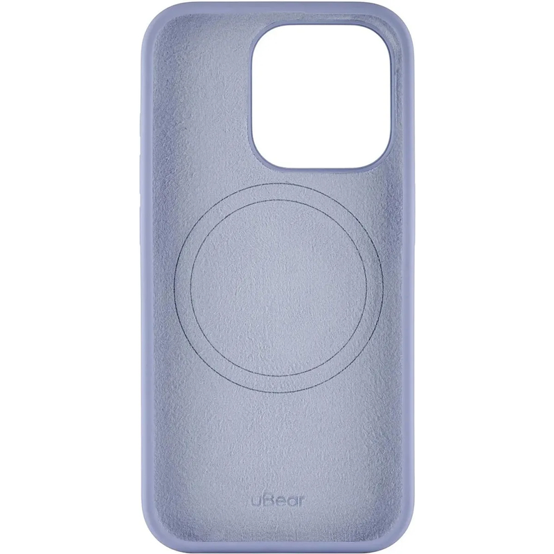 CS267DL61PTH-I23M Чехол защитный uBear Touch Mag Case, iPhone 15 Pro, MagSafe, силикон, лавандовый